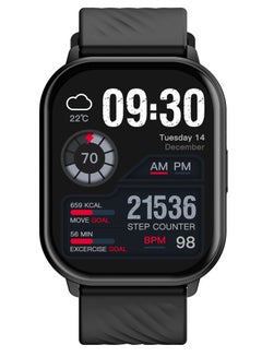 اشتري GTS 3 Smart Watch Full Touch Bluetooth Call 280mAh 2.03 Inch HD Screen, Blood/Oxygen/Heart Rate Monitoring Fitness Smart Watch for Android IOS في السعودية
