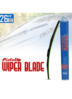 Buy Car Windshield Wiper 26", Corrosion Resistant Wiper Blade With Dual Steel Tension in Saudi Arabia