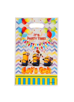 اشتري Kids Party Favor Bags Shiny Candy Pouches Yellow people في السعودية