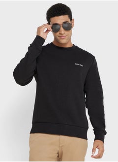 Buy Logo Crew Neck Sweatshirt in UAE