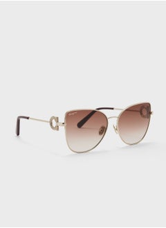 اشتري Cat Eye Oversized Sunglasses في الامارات