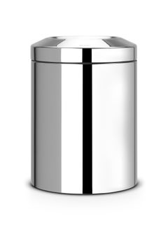 Buy BRABANTIA Flame Guard Waste Paper Bin 7 litre  Brilliant Steel in UAE