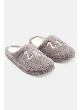 Buy Women Faux Fur Slip On Indoor Slippers, Beige Combo in Saudi Arabia