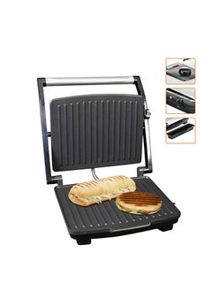 Buy Family Health Grill, Panini Grill, Steak Machine, 2000 Watts, Non-Stick & Temperature Control, KJ-202 Black in Saudi Arabia