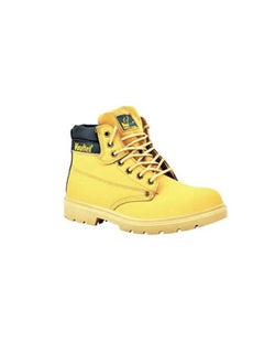 Buy High Ankle Steel Toe Double Density Protected Safety Shoe 44 Size in UAE