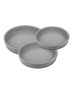 Buy 3Pcs Set Granite Oven Trays Size 28,32,34 Cm -Made in Turkey in UAE