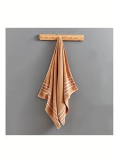 اشتري Mateo Ribbed Cotton Bath Towel 68 x 136 cm في الامارات