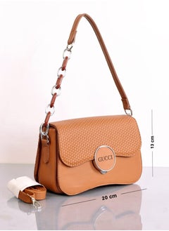 Buy Women's handbag with modern handle with adjustable handle in Egypt