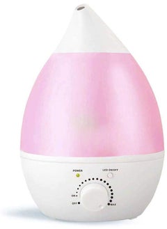 Buy Mist Humidifier Air Cool for Bedroom 3L Ultrasonic Whisper Automatic Up To 11 Hours(Pink) in UAE