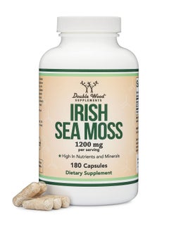 Buy Irish Sea Moss 1,200mg 180 capsules in UAE