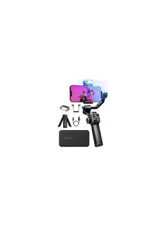 Buy hohem iSteady M6 Kit Gimbal Stabilizer for Smartphone, 2023 Upgraded 3-Axis Phone Gimbal, AI Tracker Android, Phone Stabilizer for Video Recording in Saudi Arabia