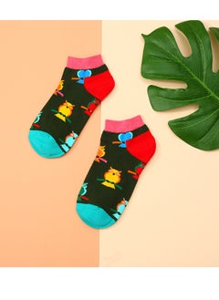 Buy Unisex Absorb Sweat and Deodorize Socks 3 Pairs High Quality Socks One Size Fits All in UAE