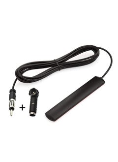 اشتري Premium FM Car Radio Antenna with 3m Cable and Windshield Mount DIN Adapter for All Vehicles DAB Ready في الامارات