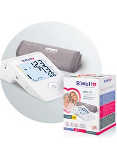 Buy MED-53 Automatic Blood Pressure Monitor with 22cm - 32cm Size Medium Cuff in UAE
