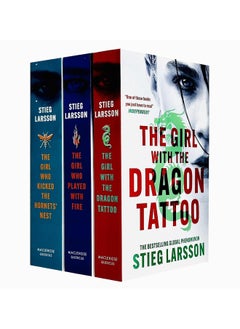 Buy Millennium series 3 Books Collection Box Set by Stieg Larsson (Books 1 - 3) (The Girl With the Dragon Tattoo, The Girl Who Played with Fire & The Girl Who Kicked the Hornets Nest) in UAE