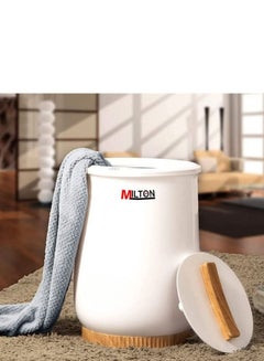 اشتري Milton Bucket Style Towel Warmer, Luxury Bucket Towel Warmer, Large Towel Warmer for Bathroom في الامارات