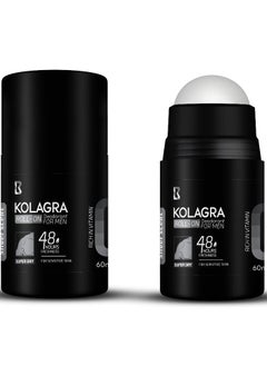 Buy Kolagra Super Dry 48H Men's Roll-On Deodorant in Egypt