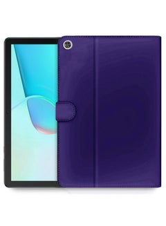 Buy High Quality Leather Smart Flip Case Cover With Magnetic Stand For Huawei MatePad SE 2022 10.4 Inch Purple in Saudi Arabia