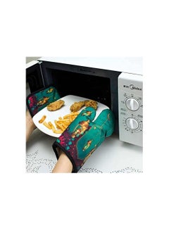 Buy Ramadan Kareem Kitchen Baking Anti-Hot Gloves Pad Set Eid Al-Adha Ramadan Decoration in Egypt