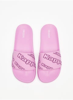 Buy Womens Logo Embossed Slide Sandals in UAE