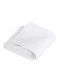 Buy Classic Turkish Luxury Towel, White - 33X33 Cm in UAE