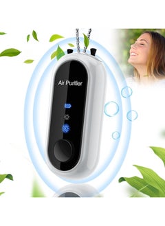 Buy Portable and Personal Air Purifier Necklace, Wearable Negative Ion Generator Air Purifier for Adults and Children for Family Travel in Saudi Arabia