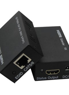 Buy keendex kx1831 HDMI Extender 3D 1.4a Over Ethernet HDMI to RJ45 Cable 60m black 1831 in Egypt