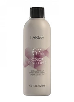 Buy Lakme Oxygen Cream Color Developer 6 Vol 1.8% 120ml in Saudi Arabia