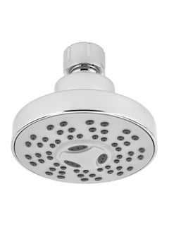 Buy Shower Head ABS Material, Round Bathroom, 1 Function and Chrome Plated | Overhead Installation, High Pressure, Increased Cleaning Performance | GSW61189 in UAE