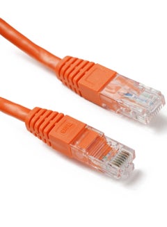Buy CAT 6 Patch Cord Ethernet Cable 1 Meter Orange in Saudi Arabia