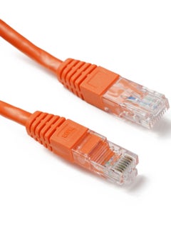 Buy CAT 6 Patch Cord Ethernet Cable 1 Meter Orange in Saudi Arabia