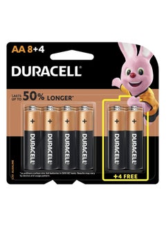 Buy 8+4 AA Alkaline Batteries in Saudi Arabia