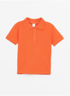 Buy Short Sleeve Polo Neck Short Sleeve Baby Boy T-Shirt in Egypt