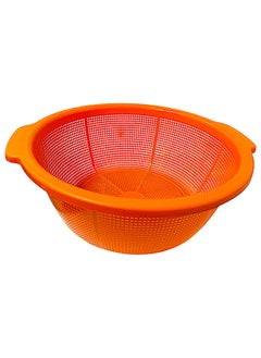 Buy Multi Purpose Plastic Stainer Colander Washing Net for Fruits, Vegetable and Meat -37cm in Saudi Arabia