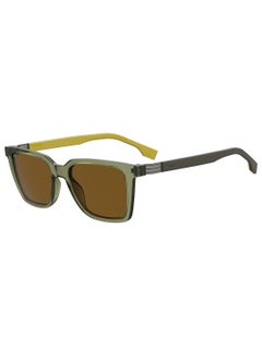 Buy Men's UV Protection Rectangular Sunglasses - Boss 1574/S Green Millimeter - Lens Size: 53 Mm in Saudi Arabia