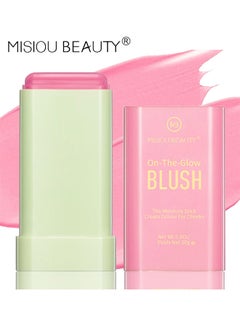 Buy On The Glow Blush, The Moisture Stick Cream Colour For Cheeks, Highlighting ​Color Silky Powder Blusher Stick Natural Glow Silly Blusher Light And Soft Feeling The Apply On Your Face in UAE