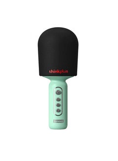 Buy Thinkplus M1 Wireless Handheld Microphone HiFi Professional Mobile Phone Live Sound Card Portable Karaoke Speaker KTV Microphones Green in UAE