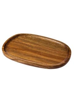 Buy Multi-use waterproof beech wood serving dish, size 30*20 cm in Saudi Arabia