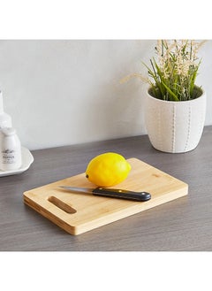 Buy Bamboo Cutting Board 28x1.8x18 cm in UAE