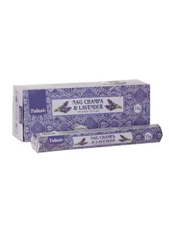 اشتري Nag Champa & Lavender 15g Agarbathi Incense Pack of 6 في الامارات