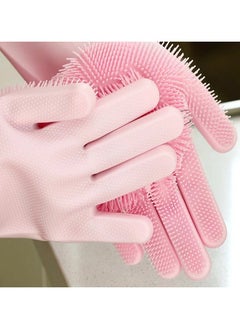 Buy Magic Silicone Dish Washing Gloves  One Size in Egypt