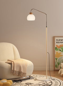 Buy LED French Retro Living Room Sofa Floor Lamp 3-Color Variable Light Bulb Foot Switch in UAE