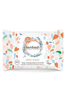 Buy Intimate Skin Care Refreshing And Soothing Wipes 25 Wipes in Saudi Arabia