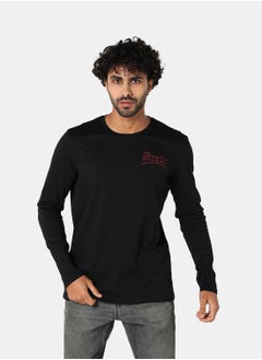 Buy R NECK LONG SLEEVES T-SHIRT in Egypt