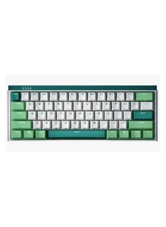 اشتري K330w Mint (Dark Crystal Red Switch) Wireless Mechanical Keyboard - WH/GN في الامارات