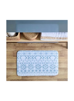 Buy Aurora Sally Foam Printed Bath Mat 75 x 45 cm in UAE