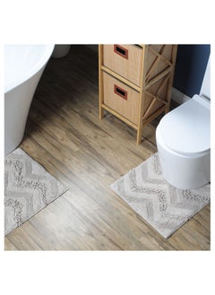 اشتري Delaware Textured Bath Mat - Set of 2 في السعودية