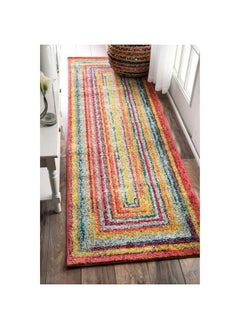 اشتري Hargis Labyrinth Runner Rug 2' 6" X 6' Multi في الامارات