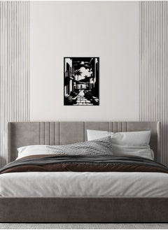 Buy City shape Wood Wall Art in Egypt