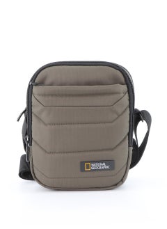 اشتري National Geographic Pro Small Utility Bag Khaki - Compact Shoulder Organizer for Men and Women, Durable School Travel College Office University Business في الامارات